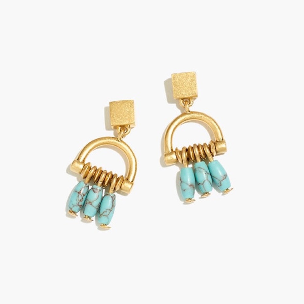 ISO Madewell Westward Drop Stud Earrings
